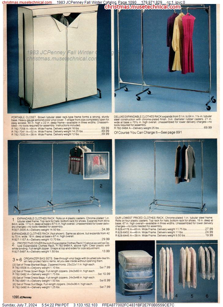 1983 JCPenney Fall Winter Catalog, Page 1090