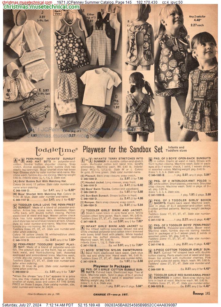 1971 JCPenney Summer Catalog, Page 145