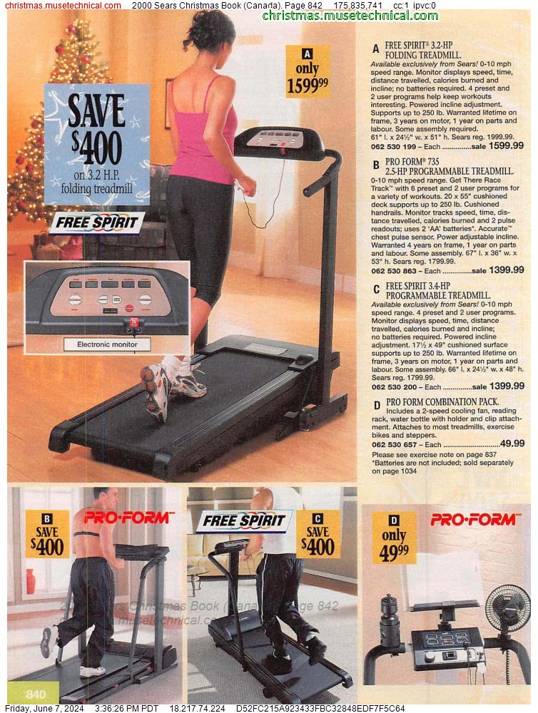 2000 Sears Christmas Book (Canada), Page 842