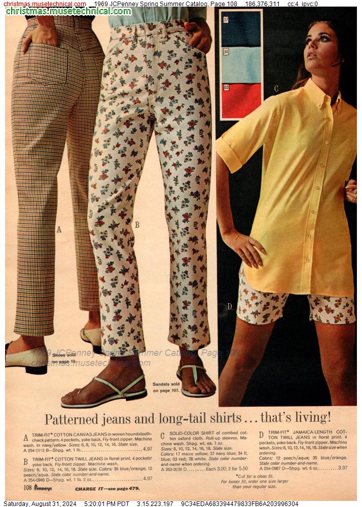 1969 JCPenney Spring Summer Catalog, Page 108