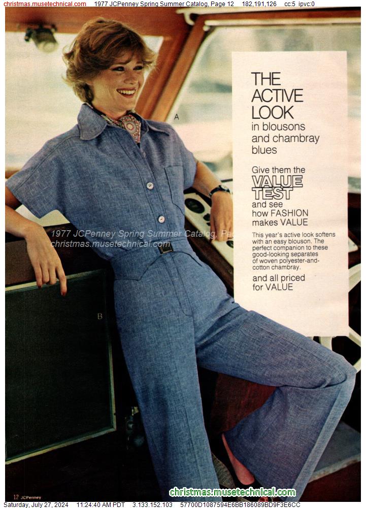 1977 JCPenney Spring Summer Catalog, Page 12