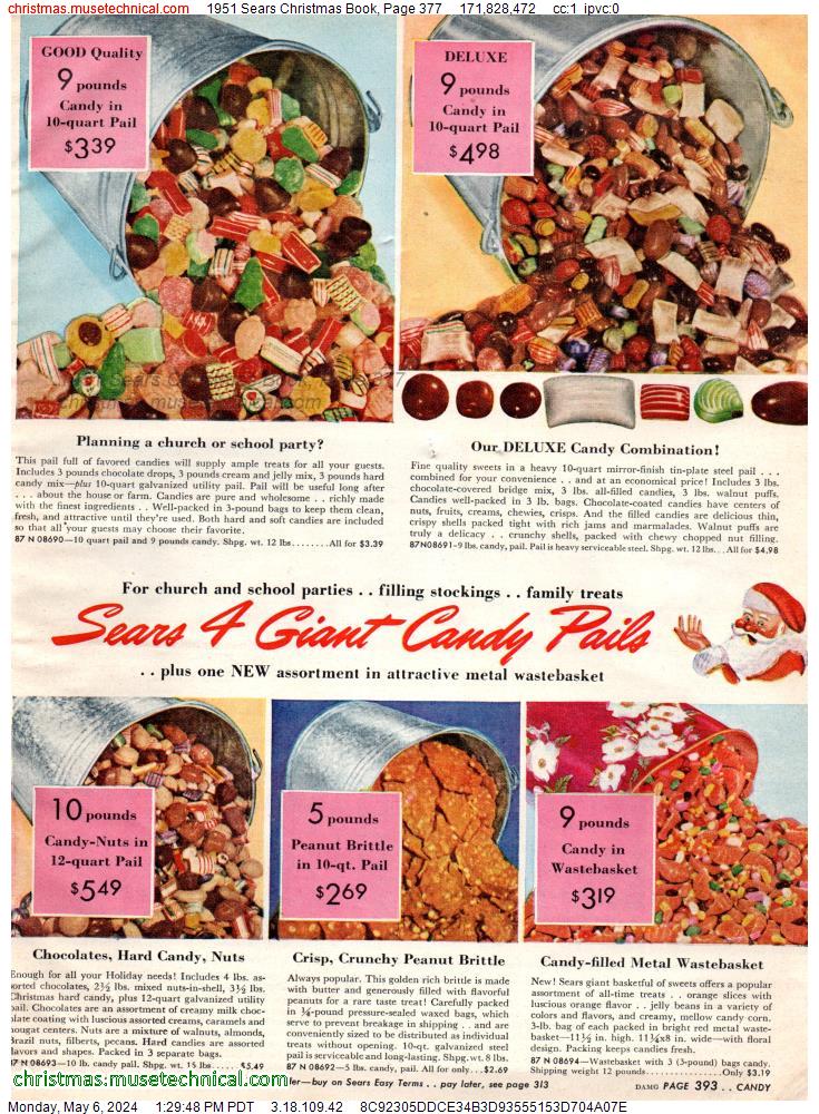 1951 Sears Christmas Book, Page 377