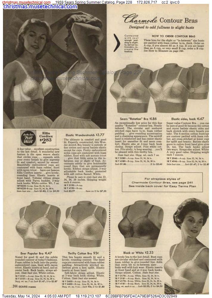 1959 Sears Spring Summer Catalog, Page 228