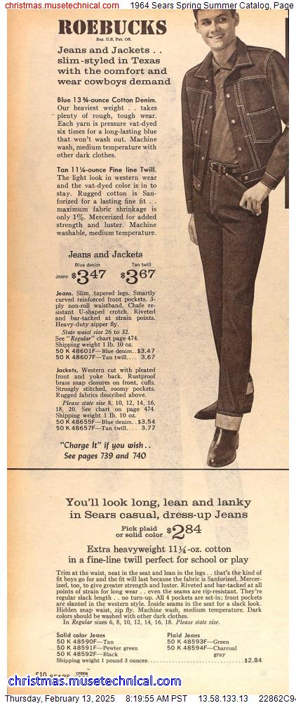 1964 Sears Spring Summer Catalog, Page 494