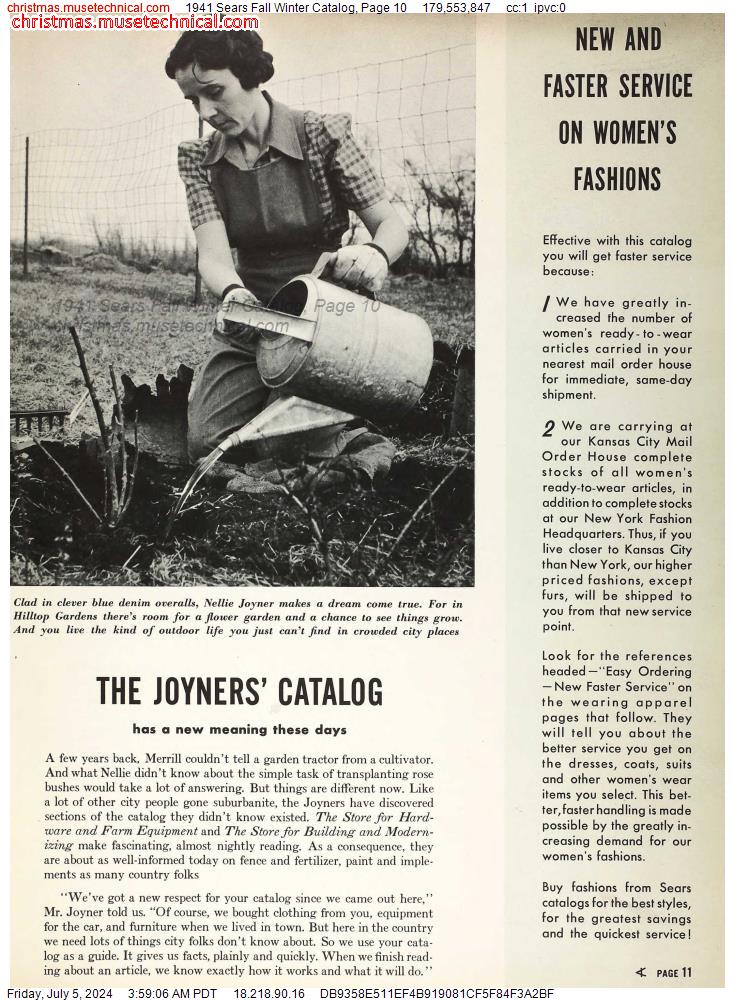 1941 Sears Fall Winter Catalog, Page 10