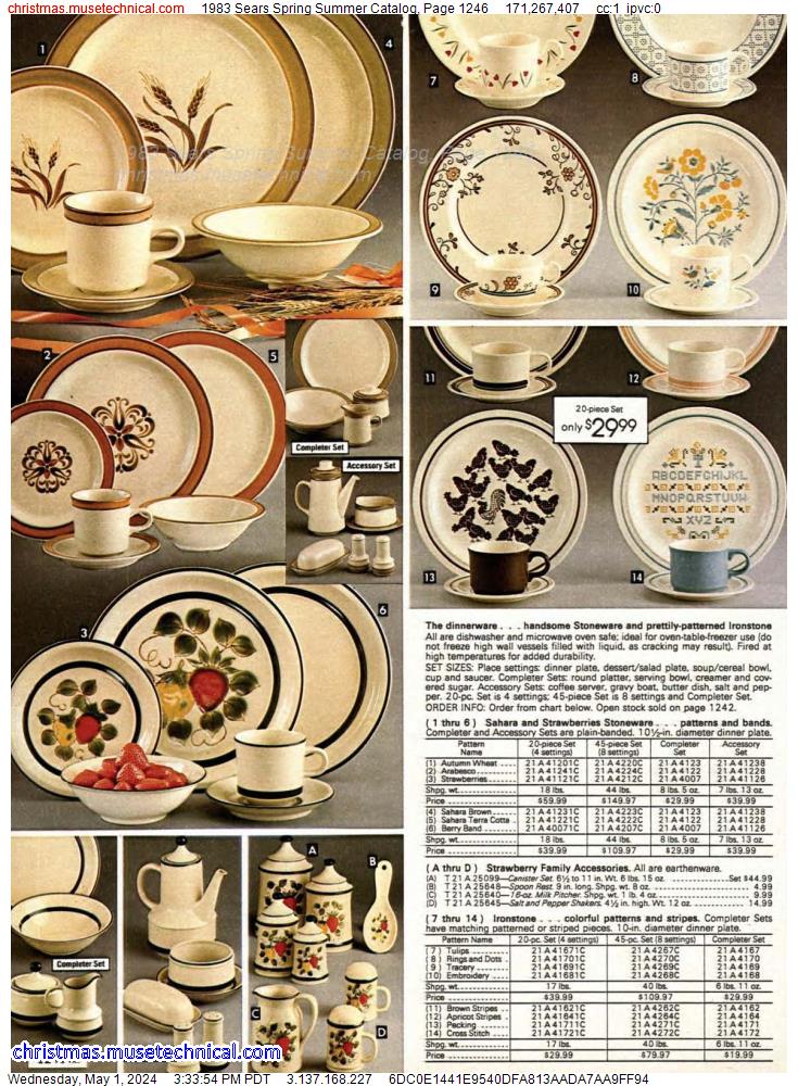 1983 Sears Spring Summer Catalog, Page 1246