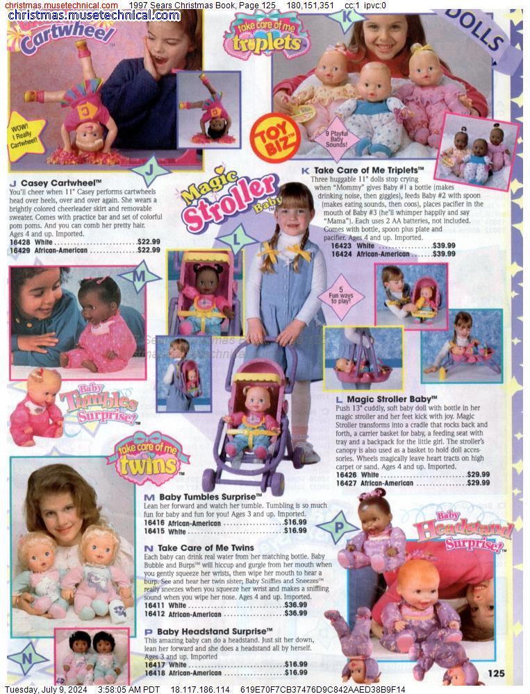1997 Sears Christmas Book Page 125 Catalogs And Wishbooks