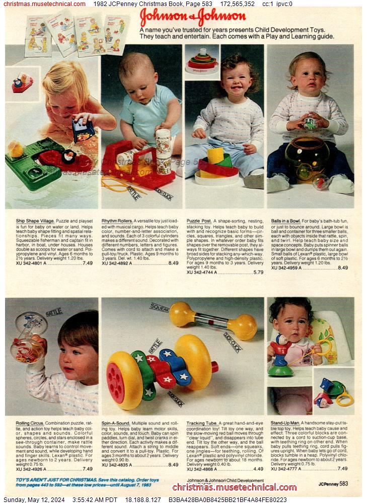 1982 JCPenney Christmas Book, Page 583