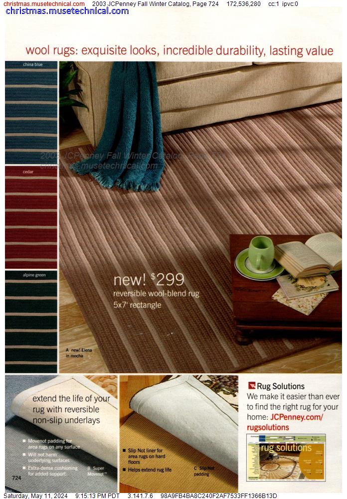 2003 JCPenney Fall Winter Catalog, Page 724