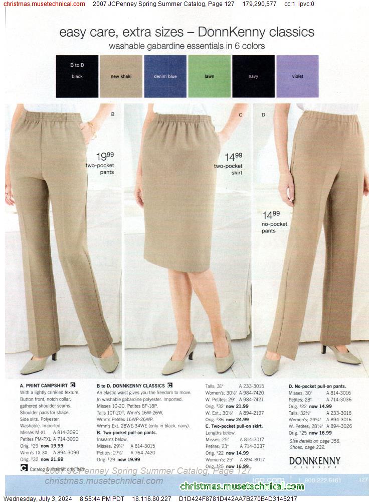 2007 JCPenney Spring Summer Catalog, Page 127