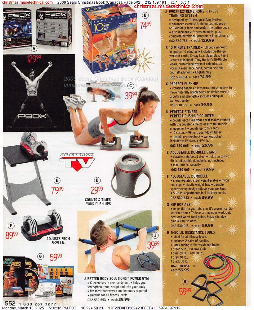 2009 Sears Christmas Book (Canada), Page 582