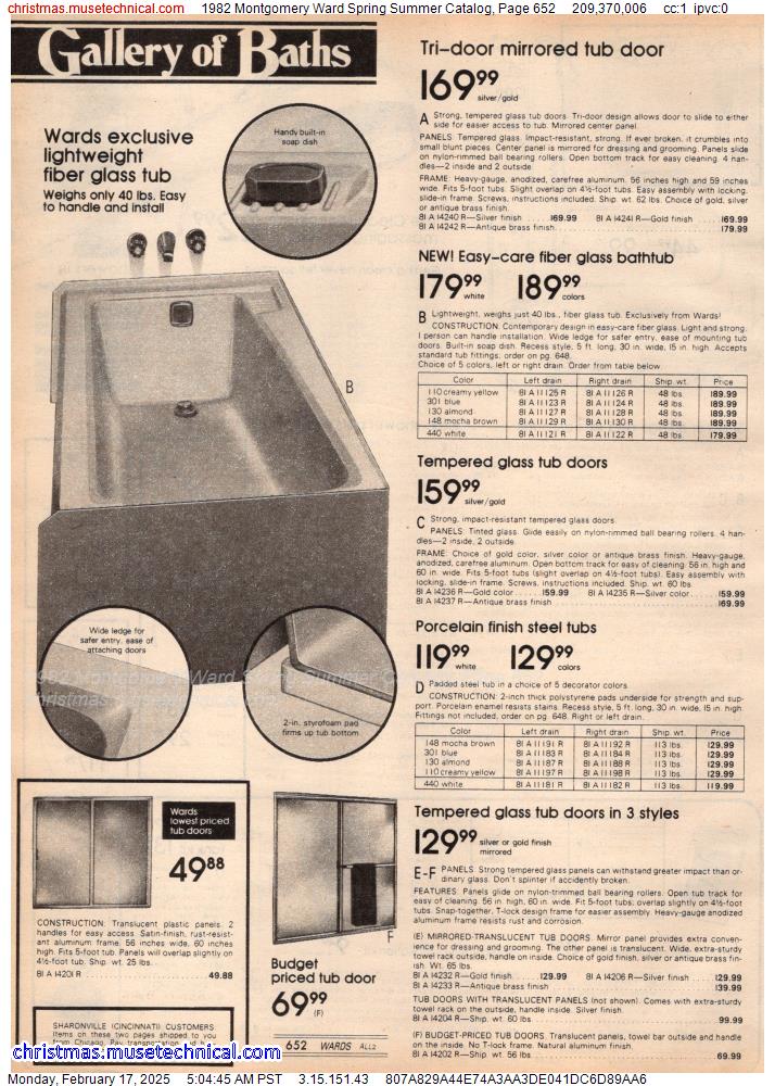 1982 Montgomery Ward Spring Summer Catalog, Page 652