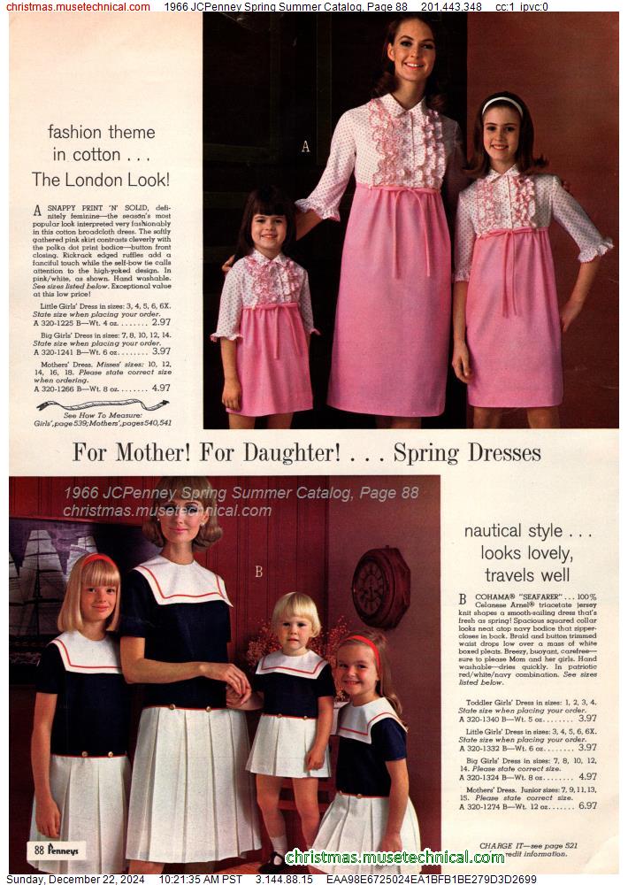 1966 JCPenney Spring Summer Catalog, Page 88