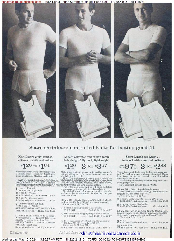 1966 Sears Spring Summer Catalog, Page 630