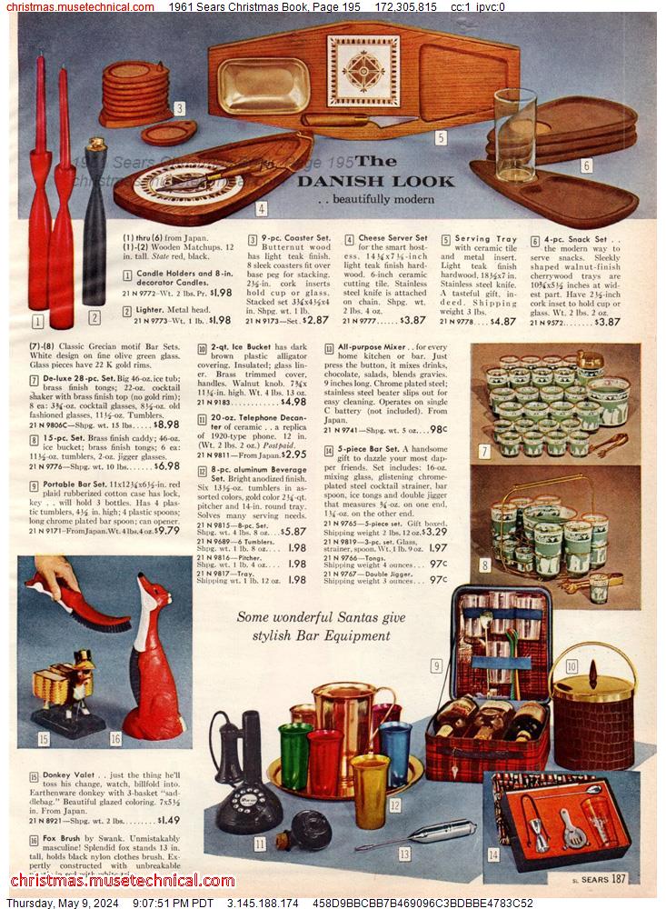 1961 Sears Christmas Book, Page 195