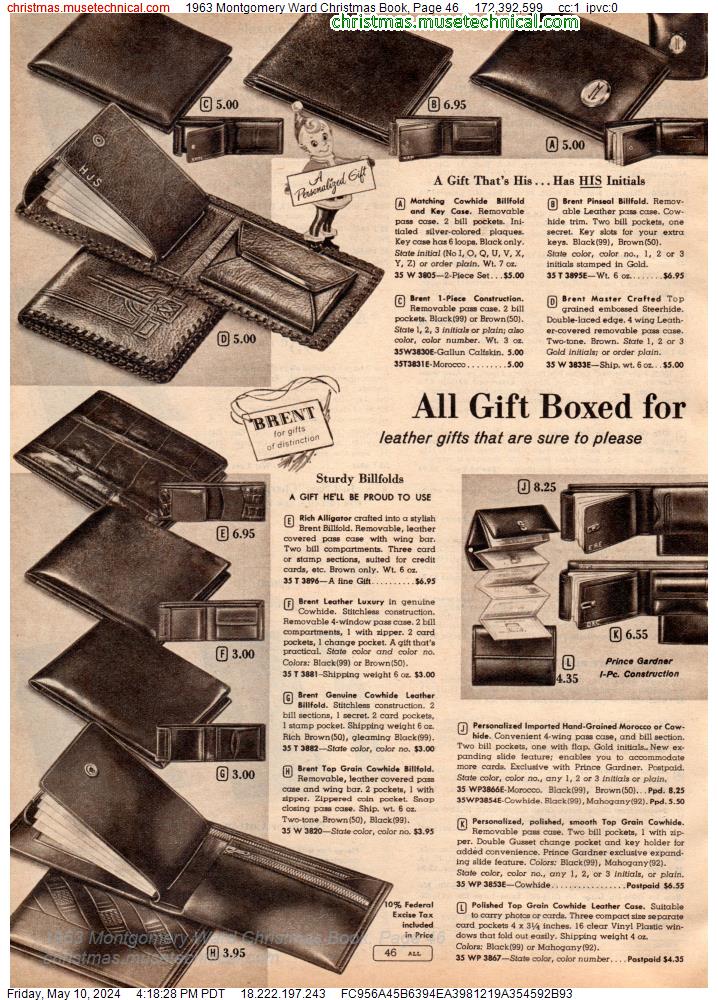 1963 Montgomery Ward Christmas Book, Page 46