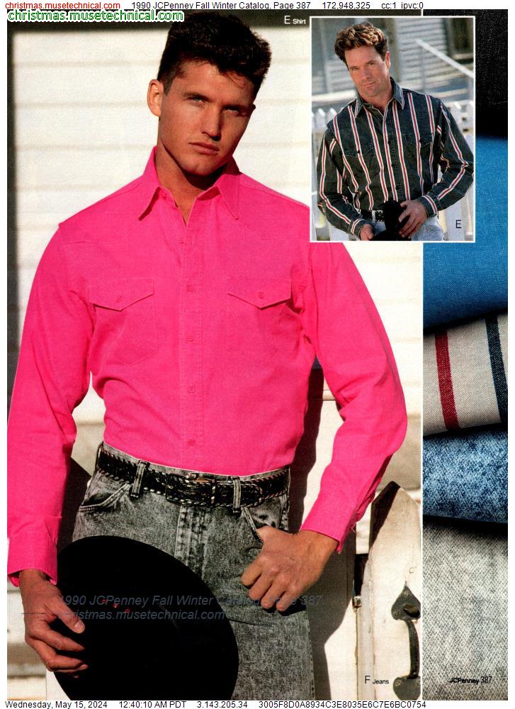 1990 JCPenney Fall Winter Catalog, Page 387