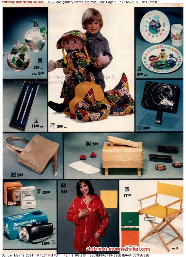 1977 Montgomery Ward Christmas Book, Page 9