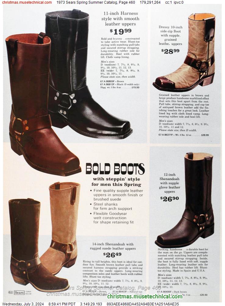 1973 Sears Spring Summer Catalog, Page 460