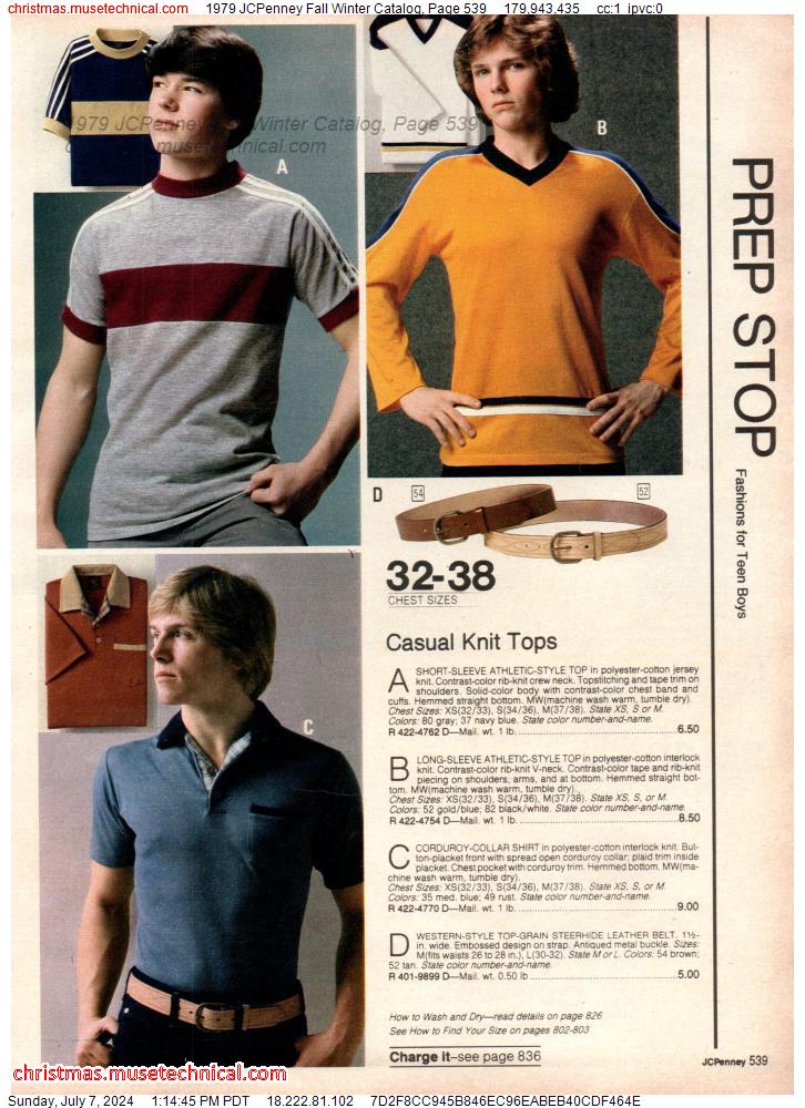 1979 JCPenney Fall Winter Catalog, Page 539