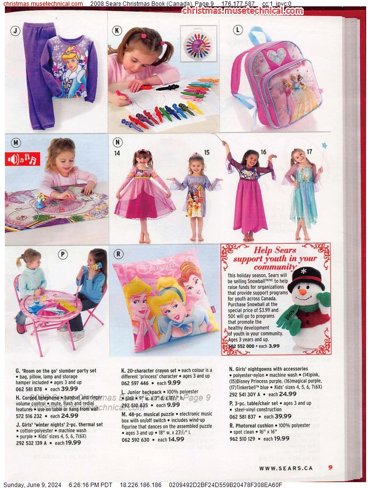 2008 Sears Christmas Book (Canada), Page 9