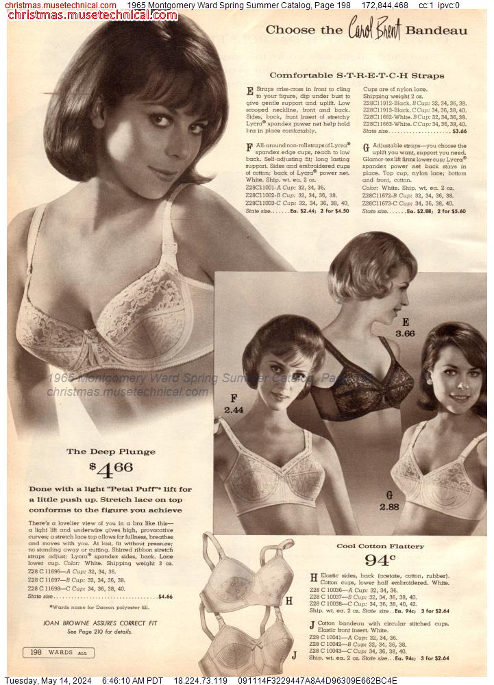 1965 Montgomery Ward Spring Summer Catalog, Page 198