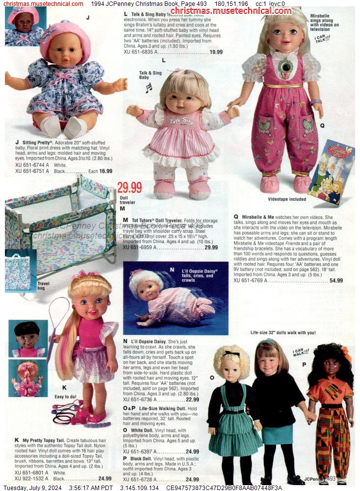 1994 JCPenney Christmas Book, Page 493