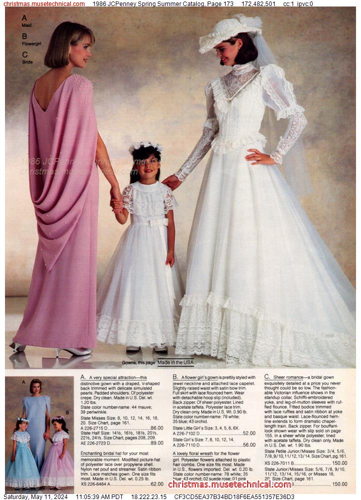 1986 JCPenney Spring Summer Catalog, Page 173