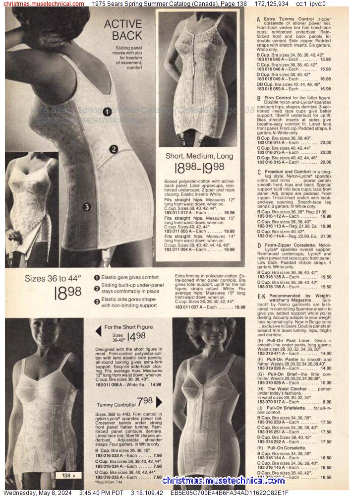 1975 Sears Spring Summer Catalog (Canada), Page 138