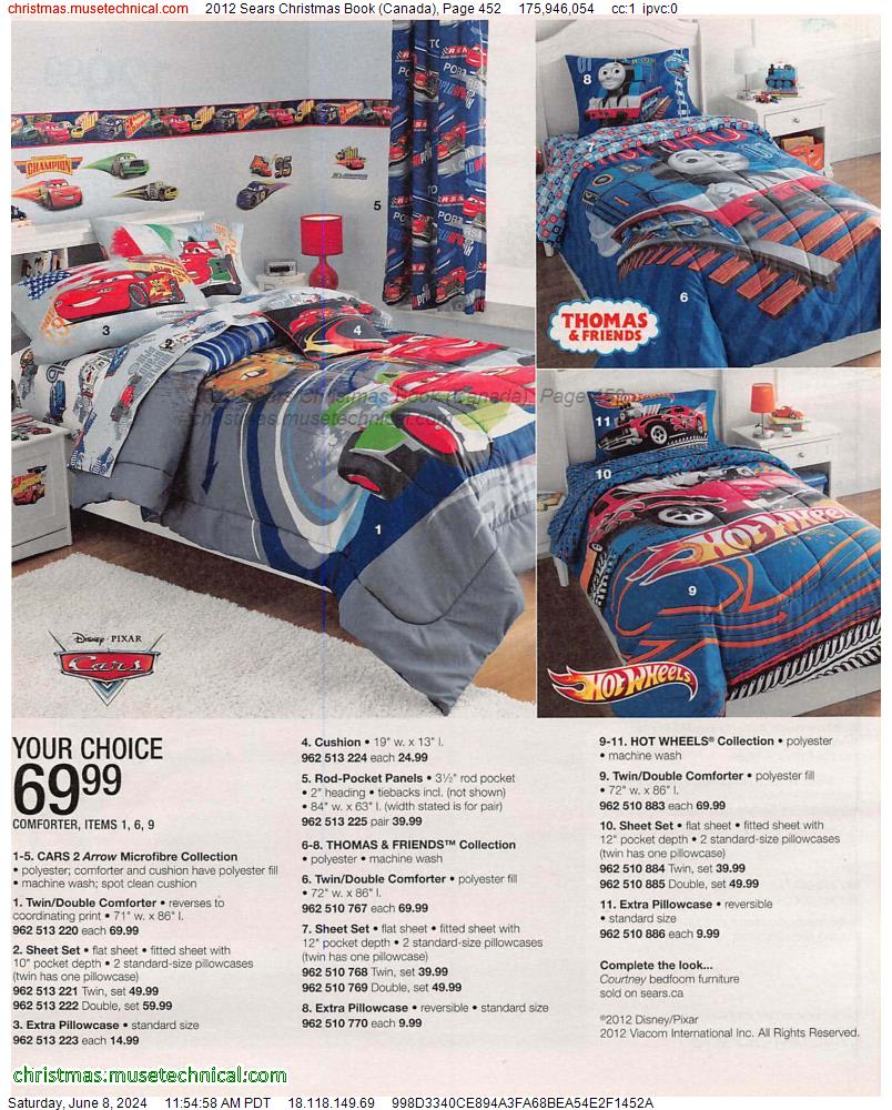 2012 Sears Christmas Book (Canada), Page 452