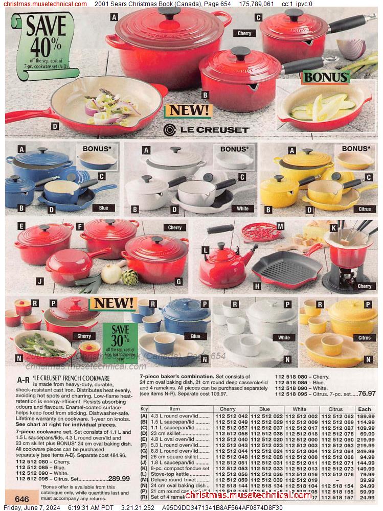 2001 Sears Christmas Book (Canada), Page 654