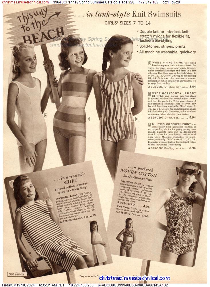 1964 JCPenney Spring Summer Catalog, Page 328