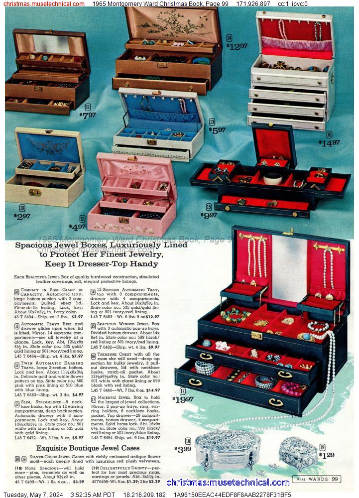 1965 Montgomery Ward Christmas Book, Page 99