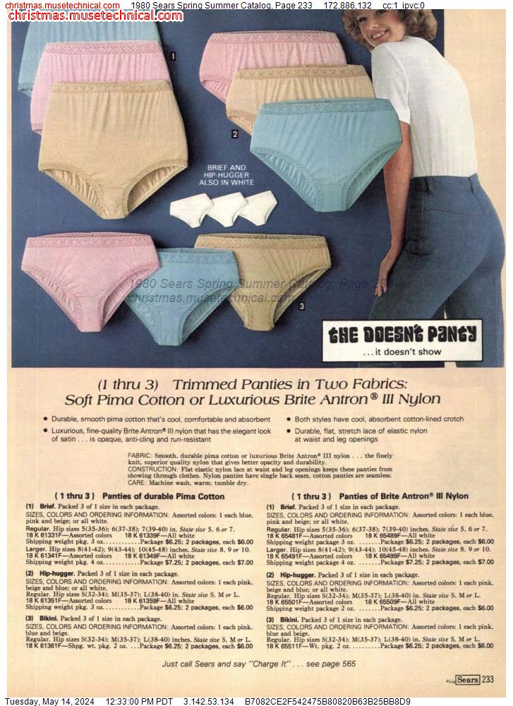 1980 Sears Spring Summer Catalog, Page 233