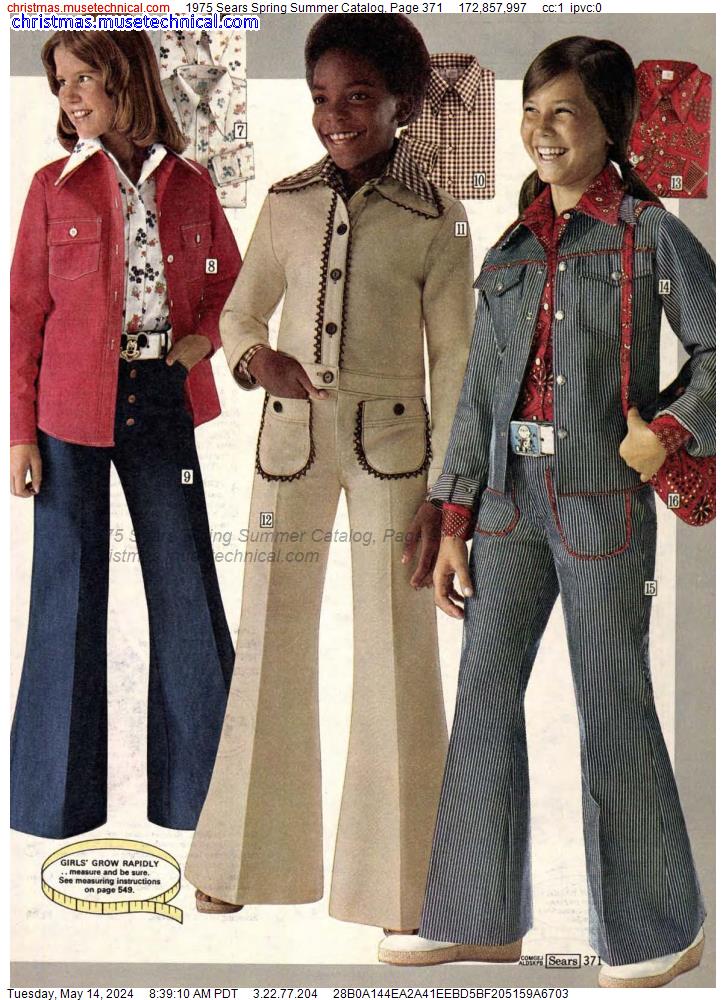 1975 Sears Spring Summer Catalog, Page 371