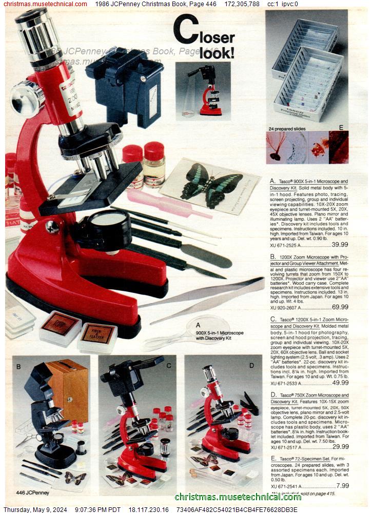 1986 JCPenney Christmas Book, Page 446
