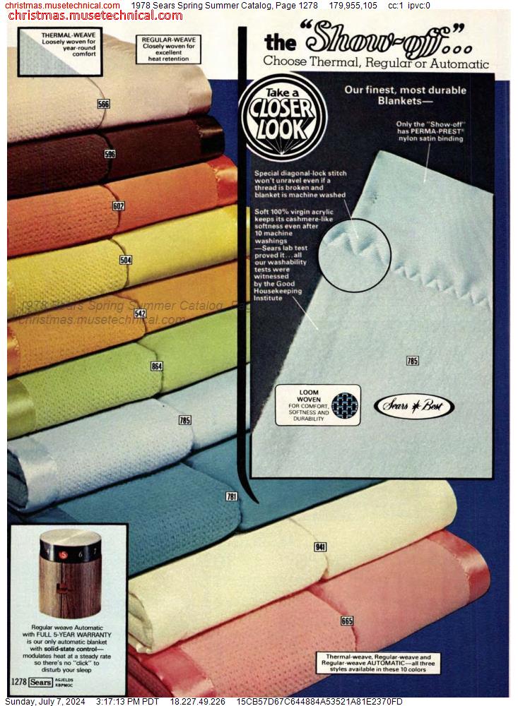1978 Sears Spring Summer Catalog, Page 1278