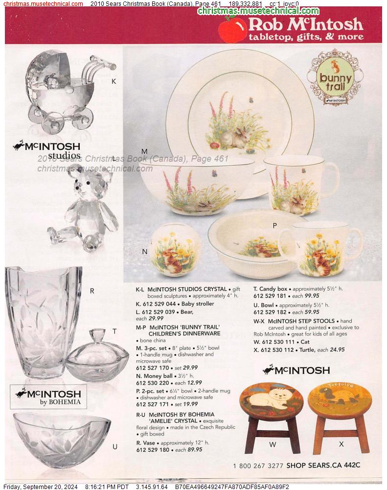 2010 Sears Christmas Book (Canada), Page 461