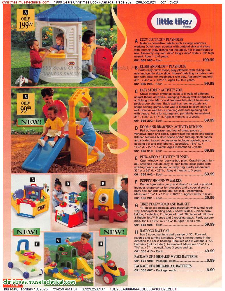 1999 Sears Christmas Book (Canada), Page 902