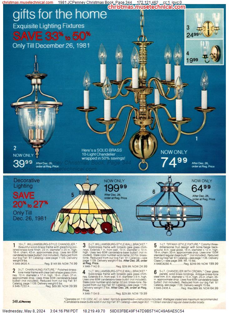 1981 JCPenney Christmas Book, Page 344