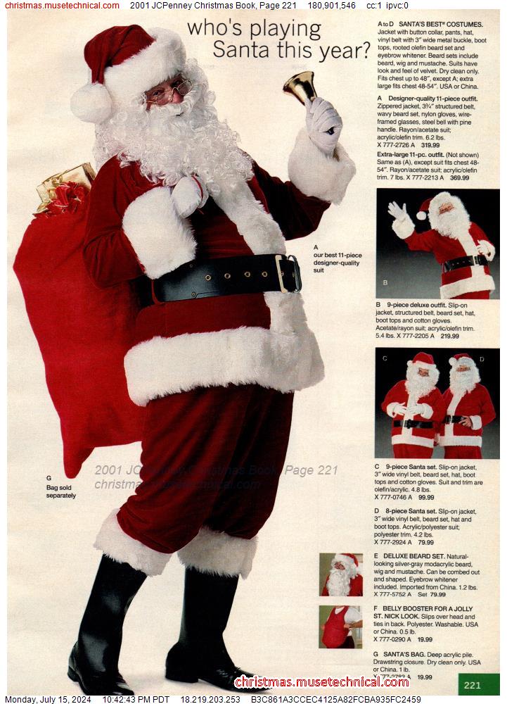 2001 JCPenney Christmas Book, Page 221
