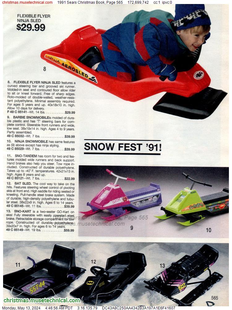 1991 Sears Christmas Book, Page 565