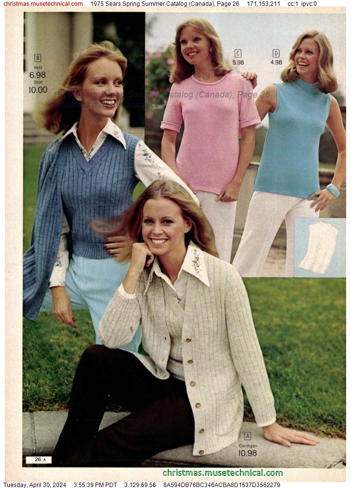1975 Sears Spring Summer Catalog (Canada), Page 26