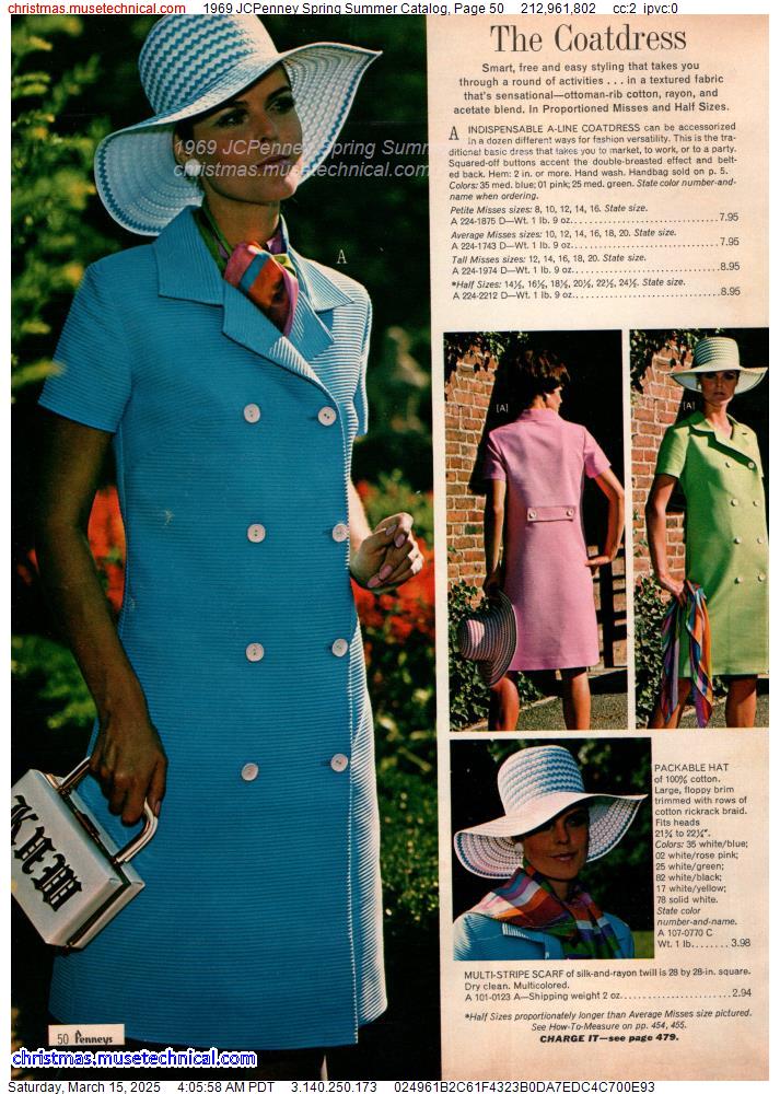 1969 JCPenney Spring Summer Catalog, Page 50