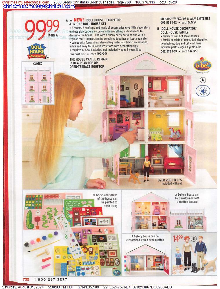 2008 Sears Christmas Book (Canada), Page 760