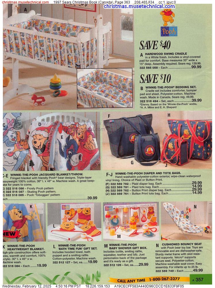 1997 Sears Christmas Book (Canada), Page 363