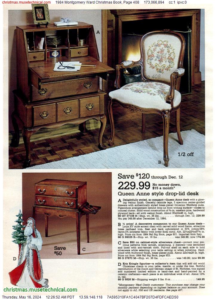 1984 Montgomery Ward Christmas Book, Page 408