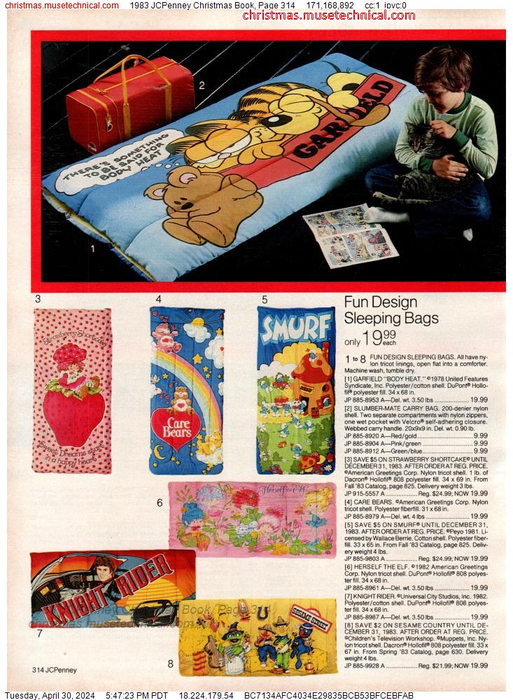 1983 JCPenney Christmas Book, Page 314