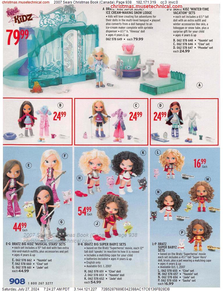 2007 Sears Christmas Book (Canada), Page 938