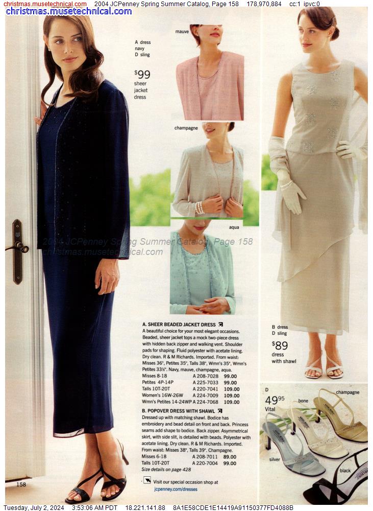2004 JCPenney Spring Summer Catalog, Page 158